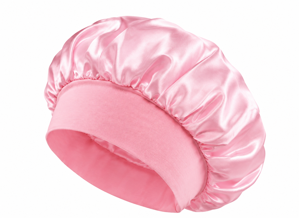 Bonnet de nuit en satin